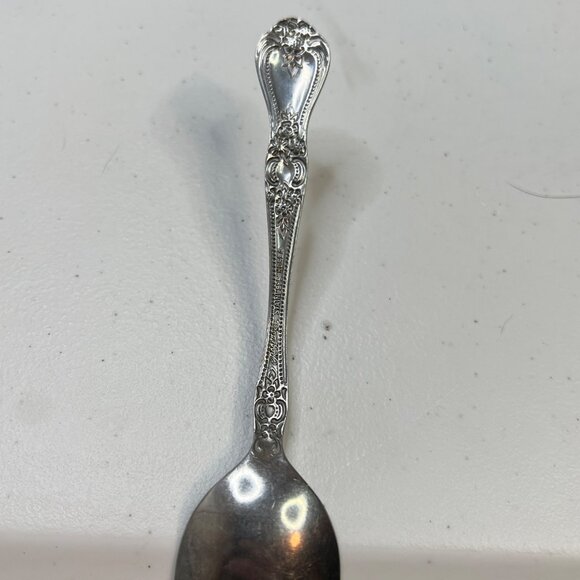 Precious Rose Stanley Roberts Rogers Co Stainless Teaspoon 1970s Korea - Picture 4 of 6